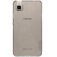 Силиконовый чехол Nillkin Nature TPU Case Grey для Huawei Honor 7i