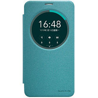 Полиуретановый чехол Nillkin Sparkle Leather Case Blue для Asus Zenfone 2 Laser ZE601KL