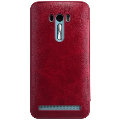 Кожаный чехол Nillkin Qin Leather Case Red для Asus Zenfone Selfie ZD551KL - фото 2 - id-p48810420