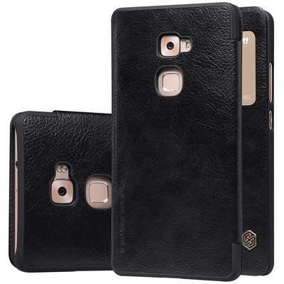 Кожаный чехол Nillkin Qin Leather Case Black для Huawei Mate S - фото 3 - id-p48810425