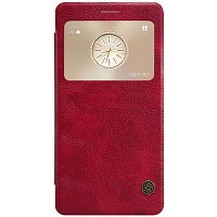 Кожаный чехол Nillkin Qin Leather Case Red для Huawei Mate S