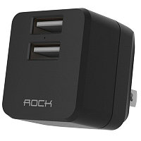 Зарядное устройство Rock Mini Tank Travel Chargerr 2 USB 2,4A