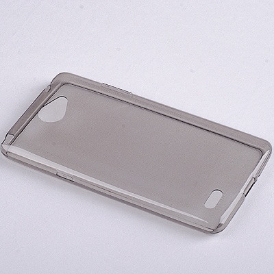 Силиконовый бампер Becolor 0.5mm Grey для LG L Bello 2 - фото 1 - id-p48810544