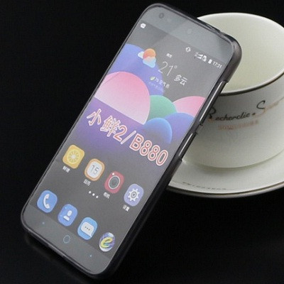 Силиконовый бампер Becolor 0.5mm Grey для ZTE B880 Xiao Xian 2 - фото 2 - id-p48810559