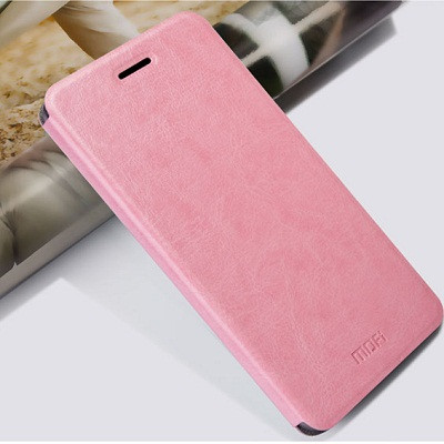 Полиуретановый чехол Mofi Book Case Pink для Huawei Ascend Y560(Y5) - фото 1 - id-p48810656