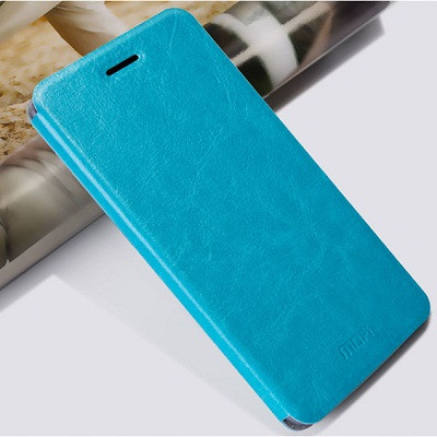Полиуретановый чехол Mofi Book Case Blue для Huawei Ascend Y560(Y5) - фото 1 - id-p48810655