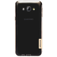 Силиконовый чехол Nillkin Nature TPU Case Brown для Samsung Galaxy A8