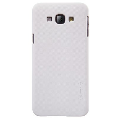 Пластиковый чехол с пленкой Nillkin Super Frosted Shield White для Samsung Galaxy A8 - фото 1 - id-p48810728