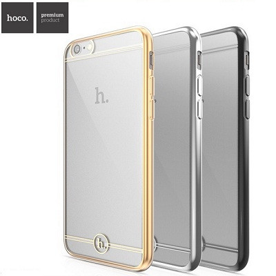 Силиконовый чехол HOCO Black Series Gold для Apple iPhone 6/6s - фото 4 - id-p48810766