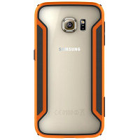 Пластиковый бампер Nillkin Armor-Border series Orange для Samsung G925F Galaxy S6 Edge