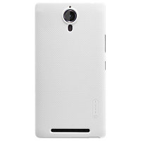 Пластиковый чехол с пленкой Nillkin Super Frosted Shield White для Lenovo P90