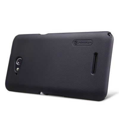 Пластиковый чехол с пленкой Nillkin Super Frosted Shield Black для Sony Xperia E4G - фото 2 - id-p48810995