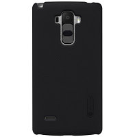 Пластиковый чехол с пленкой Nillkin Super Frosted Shield Black для LG G4 Stylus