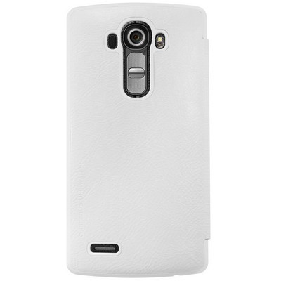 Кожаный чехол Nillkin Qin Leather Case White для LG G4 - фото 2 - id-p48811094