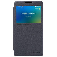 Полиуретановый чехол Nillkin Sparkle Leather Case Black для Lenovo P90