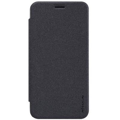 Полиуретановый чехол Nillkin Sparkle Leather Case Black для Asus ZenFone 2 ZE500CL - фото 1 - id-p48811150