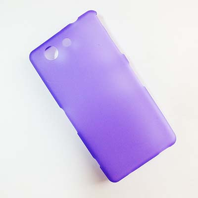 Силиконовый чехол Becolor Purple Mat - фото 1 - id-p48811489