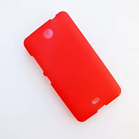 Силиконовый чехол Becolor Red Mat для Microsoft Lumia 430