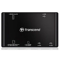 Устройство для чтения карт памяти Card reader Transcend P7 MS/M2/Micro SD Black
