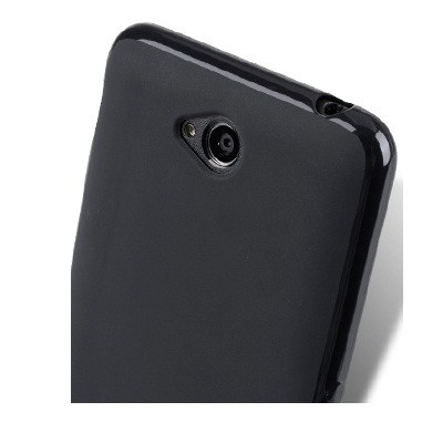 Силиконовый чехол Melkco Poly Jacket TPU Case Black для Sony Xperia E4G - фото 4 - id-p48811544