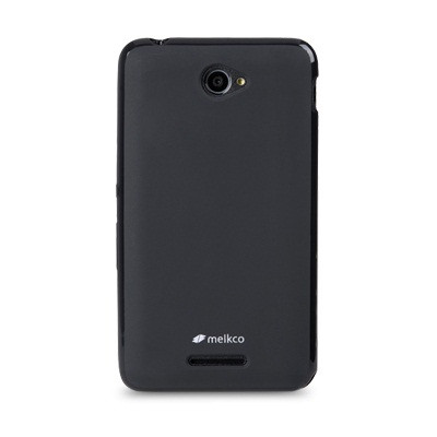 Силиконовый чехол Melkco Poly Jacket TPU Case Black для Sony Xperia E4 - фото 1 - id-p48811545