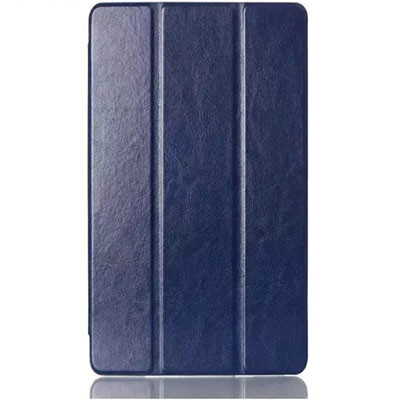 Кожаный чехол Book Cover Case Blue для Asus MeMO Pad 8 ME581CL - фото 1 - id-p48811578