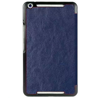 Кожаный чехол Book Cover Case Blue для Asus MeMO Pad 8 ME581CL - фото 2 - id-p48811578