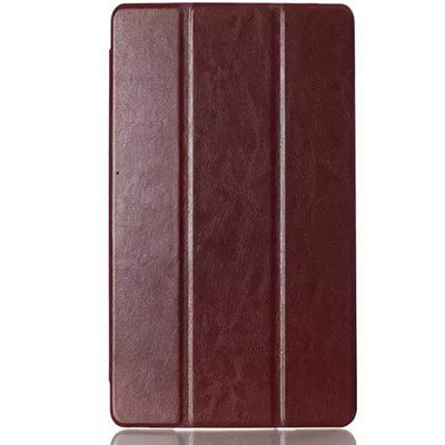 Кожаный чехол Book Cover Case Brown для Asus MeMO Pad 8 ME581CL - фото 1 - id-p48811579