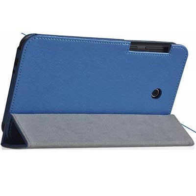 Полиуретановый чехол Mofi Book Case Blue для Asus Fonepad 7 FE375CG - фото 2 - id-p48811580