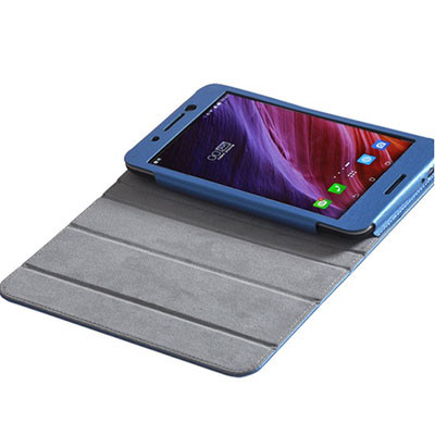 Полиуретановый чехол Mofi Book Case Blue для Asus Fonepad 7 FE375CG - фото 4 - id-p48811580