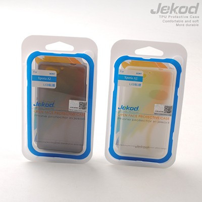 Силиконовый чехол Jekod TPU Case Black для Sony Xperia E4G - фото 3 - id-p48811611