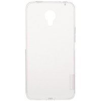 Силиконовый чехол Nillkin Nature TPU Case White для Meizu Charm Blue M1