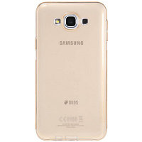 Силиконовый чехол Nillkin Nature TPU Case Brown для Samsung Galaxy E7