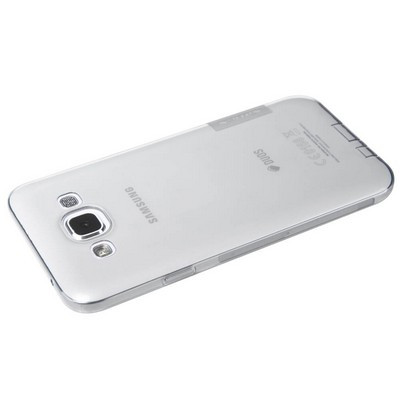 Силиконовый чехол Nillkin Nature TPU Case Grey для Samsung Galaxy E5 - фото 3 - id-p48811672