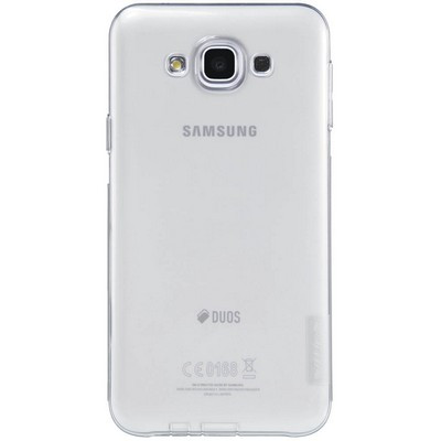 Силиконовый чехол Nillkin Nature TPU Case Grey для Samsung Galaxy E7 - фото 1 - id-p48811669
