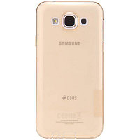 Силиконовый чехол Nillkin Nature TPU Case Brown для Samsung Galaxy E5