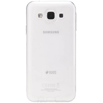 Силиконовый чехол Nillkin Nature TPU Case White для Samsung Galaxy E5 - фото 1 - id-p48811671