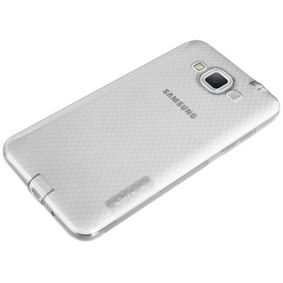 Силиконовый чехол Nillkin Nature TPU Case Grey для Samsung G720 Galaxy Grand Max - фото 2 - id-p48811678