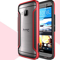 Пластиковый бампер Nillkin Armor-Border series Red для HTC One M9