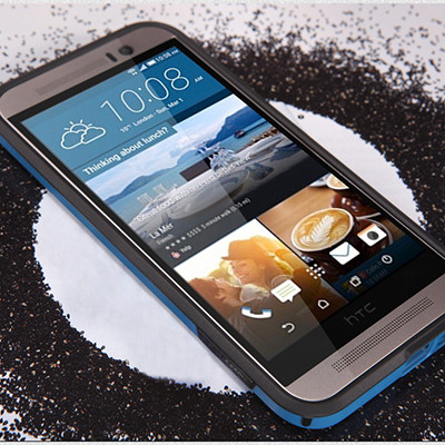 Пластиковый бампер Nillkin Armor-Border series Blue для HTC One M9 - фото 2 - id-p48811714
