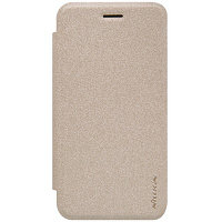 Полиуретановый чехол Nillkin Sparkle Leather Case Gold для Asus Padfone S