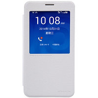 Полиуретановый чехол Nillkin Sparkle Leather Case White для Huawei Ascend GX1