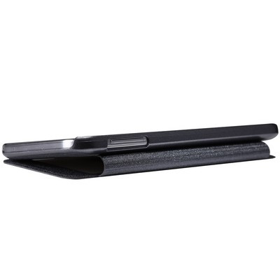 Полиуретановый чехол Nillkin Sparkle Leather Case Black для Samsung Galaxy E7 - фото 3 - id-p48811792