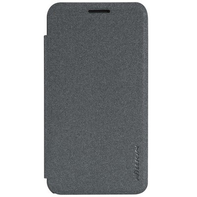 Полиуретановый чехол Nillkin Sparkle Leather Case Black для Samsung Z1 Z130H - фото 1 - id-p48811800