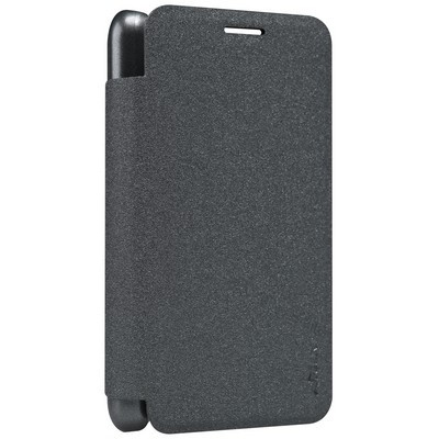 Полиуретановый чехол Nillkin Sparkle Leather Case Black для Samsung Z1 Z130H - фото 3 - id-p48811800