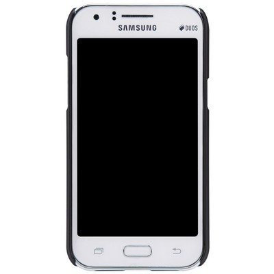 Пластиковый чехол с пленкой Nillkin Super Frosted Shield Black для Samsung Galaxy J1 - фото 2 - id-p48811827