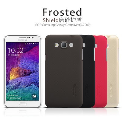 Пластиковый чехол с пленкой Nillkin Super Frosted Shield White для Samsung G720 Galaxy Grand Max - фото 4 - id-p48811828