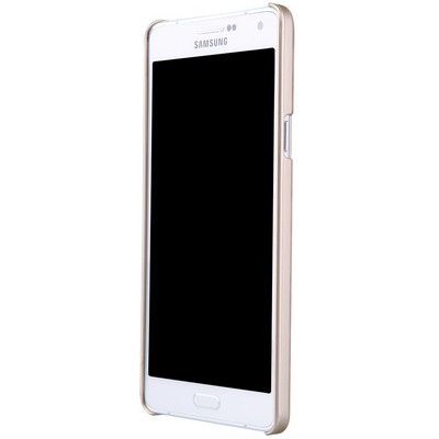 Пластиковый чехол с пленкой Nillkin Super Frosted Shield Gold для Samsung Galaxy A7 - фото 2 - id-p48811837