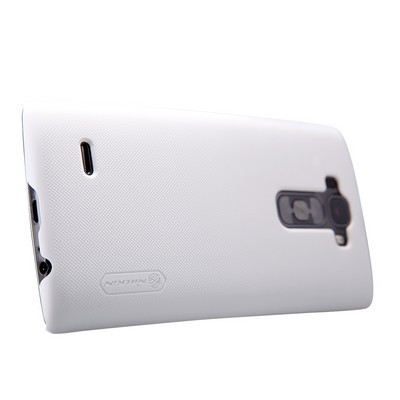 Пластиковый чехол с пленкой Nillkin Super Frosted Shield White для LG G Flex 2 H959 - фото 2 - id-p48811862