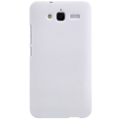 Пластиковый чехол с пленкой Nillkin Super Frosted Shield White для Huawei Ascend GX1 - фото 1 - id-p48811866